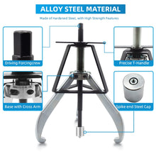 BESTOOL 3 Jaw Gear Puller,5 Ton Pulley Puller Tool, Removal Tool for Gears, Pulley, Flywheel