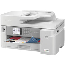 Brother MFC-J5855DW INKvestment Tank Color Inkjet All-in-One Printer with up to 1 Year of Ink in-box1 and to 11” x 17” Printing Capabilities, White