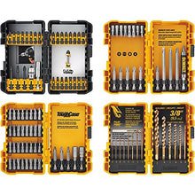 DEWALT 20V MAX* Cordless Drill/Driver Kit with Screwdriver/Drill Bit Set, 100-Piece (DCD771C2 & DWA2FTS100)