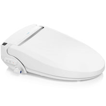 Brondell BL97 Swash Elongated Electronic Bidet Toilet Seat, Fits Elongated Toilets, White