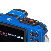 KODAK PIXPRO WPZ2 Rugged Waterproof Shockproof Dustproof WiFi Digital Camera 16MP 4X Optical Zoom 1080P Full HD Video Vlogging Camera 2.7