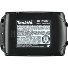 Makita BL1850B-2 18V LXT Lithium-Ion 5.0Ah Battery, 2/pk, Black