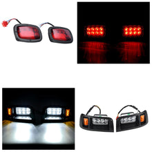 LED Headlight Tail Light Kit Compatible with Club Car DS Golf Carts 1993-UP 12V Street Legal Light Kit with Turn Signal Wire Harness Compatible with Club Car DS for Gas and Electric