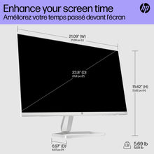 HP Series 5 24 inch FHD Monitor, Full HD Display (1920 x 1080), IPS Panel, 99% sRGB, 1500:1 Contrast Ratio, 300 nits, Eye Ease with Eyesafe Certification, 524sa (2024)