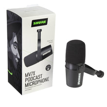 Shure MV7X Microphone - XLR Only Pro Quality Dynamic Mic for Podcasting & Vocal Recording, Voice-Isolating Technology, All Metal Construction, Mic Stand Compatible, Optimized Frequency - Black