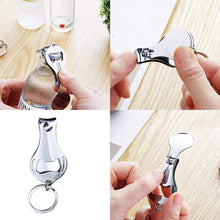 100pcs-Personalized 4 in 1 Multi Function Bottle Opener, Nail Clipper, Wedding Favors Brewery, Private Customized, Sliver, Multitool Gifts for Men