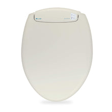 Brondell L60-RB LumaWarm Heated Toilet Seat with Night Light, Three Temperature Settings, Gentle Close Lid, Easy Installation, Built-in Controls, Round, Biscuit