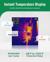 HP96 Thermal Imaging Camera, Super Resolution 240 x 240 Thermal Camera with Visual Camera, 96 x 96 IR Resolution, 3.5