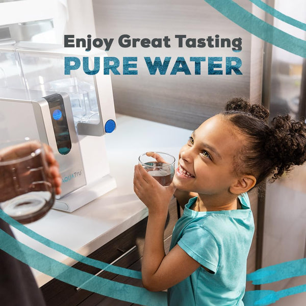 AquaTru Classic Countertop Water Filtration Purification System for PFAS & Other Contaminants with Exclusive Ultra Reverse Osmosis Technology (No Installation Required) | BPA Free (AquaTru Classic)