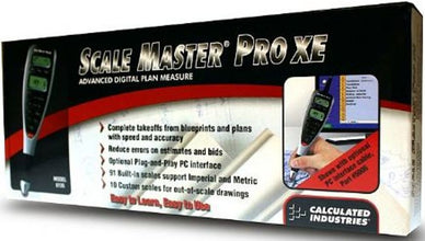 Calculated Industries 6335 Scale Master ProXE Advanced Digital Plan Measure with PC Interface