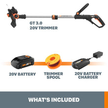 Worx String Trimmer Cordless GT3.0 20V PowerShare 12