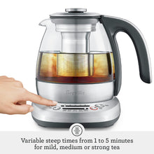 Breville Smart Tea Infuser Compact Kettle, One Size, Clear