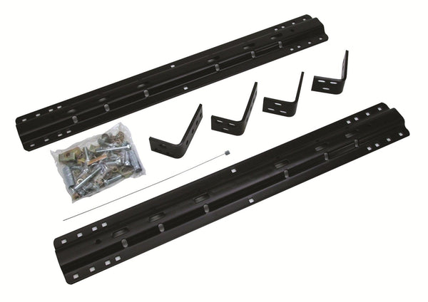 REESE Towpower 30035 Fifth Wheel Trailer Hitch Rail Kit, Mounting System Rail & Bracket Kit for Full-Size Pickup Trucks, Includes 5th Wheel Mounting Brackets and Hardware