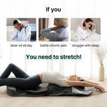 Klug Stretching Massager Ultra, Effortless auto-Stretching Mat, Ease Back & Neck Pain with 3 Intensity Levels 7 Exceptional Programs, 2 Levels of Heat Function, Foldable & Portable Design