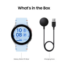 SAMSUNG Galaxy Watch FE 40mm Bluetooth AI Smartwatch w/Fitness Tracking, BIA Sensor, Personalized HR Zones, Heart Rate Tracker, Sleep Monitor, 2024, Silver [US Version, 1Yr Manufacturer Warranty]