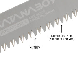 Silky KATANABOY Professional 500mm Folding Saw XL Teeth (403-50)