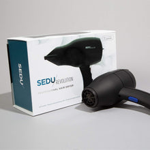 Sedu Revolution PRO 4000i Hair Dryer - Ceramic & Tourmaline Technology - Ionic Generator - 1875 Watts (Black)