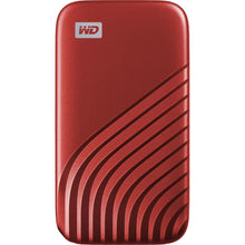 Western Digital 2TB My Passport SSD Portable External Solid State Drive, Red, Sturdy and Blazing Fast, Password Protection with Hardware Encryption - WDBAGF0020BRD-WESN