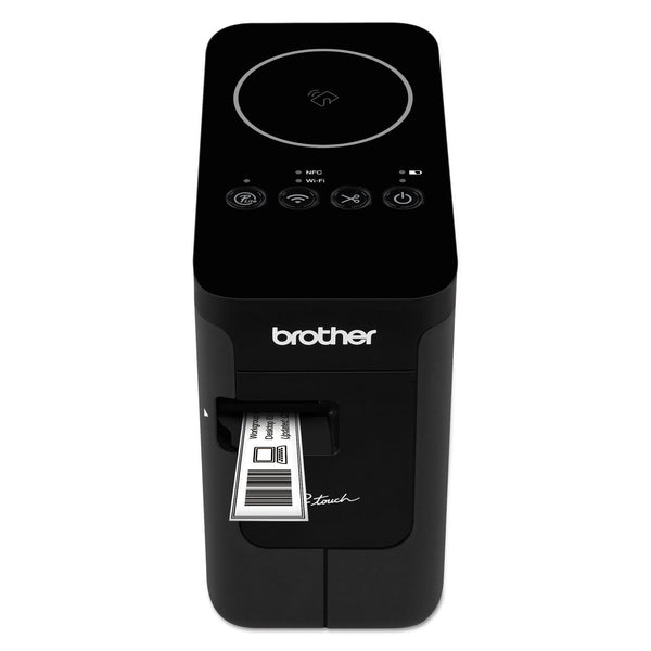 Brother Printer PTP750W Wireless Label Maker, 1.18, Black