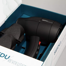 Sedu Revolution PRO 4000i Hair Dryer - Ceramic & Tourmaline Technology - Ionic Generator - 1875 Watts (Black)