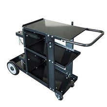 Weldpro Multi Function 3 Tier Welding Cart. TIG, MIG, Stick or Plasma, Gas Bottle and Accessory Storage.