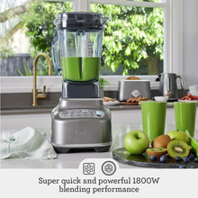 Breville BBL820SHY Q Commercial-Grade Home Blender, Smoked Hickory