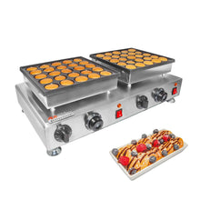 ALDKitchen Mini Dutch Pancake Maker | Electric Poffertjes Machine | 50 Pcs | High Capacity | Stainless Steel | 110V (25+25 Pcs)