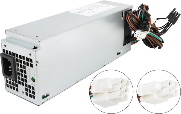 Upgraded H460EBM-00 4FWF7 460W Power Supply D460E001P PSU Compatible with Dell Optiplex 3040 3046 3050 5050 5060 5090 7050 7060 7070 XPS 8940 MT H460EGM-00 L460EBM-00 H460EBM-00 Power Supply