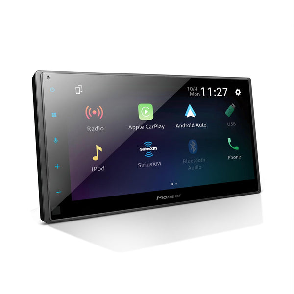 Pioneer DMH-W2770NEX Digital Multimedia Receiver with Wireless Apple CarPlay and Android Auto, 6.8" Capacitive Touchscreen, Double-DIN, Built-in Bluetooth and WiFi, Amazon Alexa via App