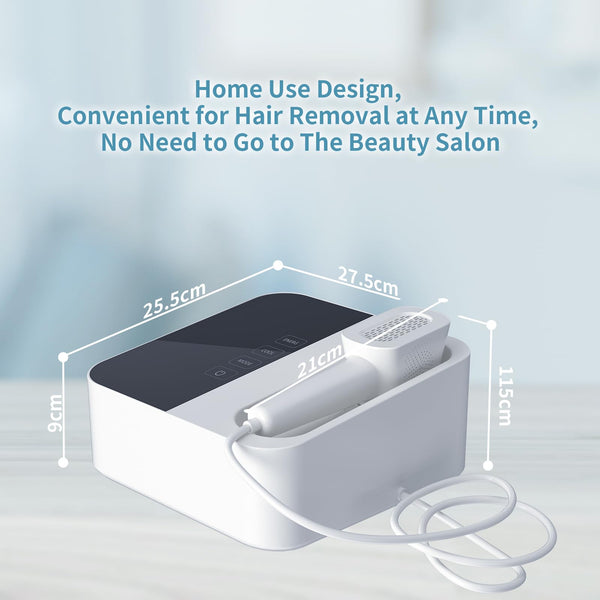 REEOOH Laser Hair Removal for Women & Men, At Home IPL Cooling Hair Removal Device, 3 in 1 Painless Facial Armpits Arms Legs Bikini Line Hair Removal, Ideal Gift for Girl Women Men