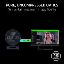 Razer Kiyo Pro Ultra 4K Webcam: Large Sensor - Auto Light Correction - Built-in Mic and Shutter - Pro Grade Content Creation, Streaming, Gaming, Video Calls - Works with OBS, Xsplit, PC, Zoom, Teams