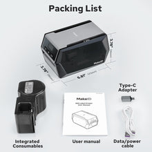 Makeid D50 Industrial Label Printer, Desktop Label Maker 2