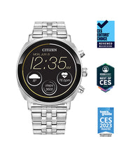 Citizen CZ Smart PQ2 41MM Unisex Smartwatch with YouQ App with IBM Watson® AI and NASA research, Wear OS by Google, HR, GPS, Fitness Tracker, Amazon Alexa™, iPhone Android Compatible, IPX6 Rating