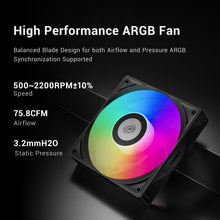 PCCOOLER DA360 PRO ARGB Digital Liquid CPU Cooler with 270° Rotatable LCD Display, 360mm Radiator, 3 Silent ARGB PWM Fans, Compatible with Intel LGA 20XX/1851/1700/1200/115X & AMD AM5/AM4