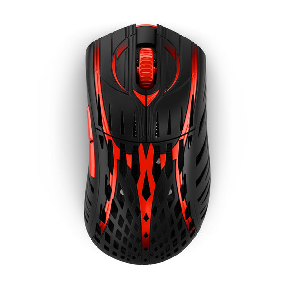 PWNAGE Stormbreaker v3 Wireless Magnesium Gaming Mouse 8kHz - 50grams Ultralight Esports Pro Gamer Flawless Professional PAW3395 Optical Sensor 36,000 DPI - 8000Hz -100% PTFE Skates Ergo -Bloodline