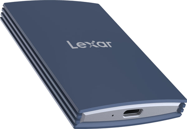 Lexar 2TB Armor 700 Portable SSD, Up to 2000MB/s, USB 3.2 Gen 2x2, Rugged, IP66 Water & Dust Resistance, Compatible w/iPhone 15 and Above, Cameras, Gaming Consoles, Dark Blue (LAR700X002T-RNLNU)