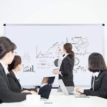 VIZ-PRO Dry Erase Board/Whiteboard, 72 x 40 Inches, Wall Mounted Board for School Office and Home