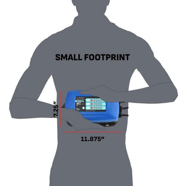 Schumacher Electric Ship 'n Shore Three-Bank On-Board Marine Battery Charger, SC1645, 2-in-1, Fully Automatic, Sequential Charging, Water Resistant, 15 Amps, 12V, for Car, Truck, and Marine Batteries