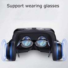 XIXIDIAN VR Glasses, All-in-one VR Games Headset, 3D Virtual Reality Goggles - XIXIDIAN Black Smartphone Compatible VR Headset for Kids and Adults