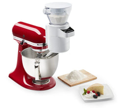 KitchenAid KSMSFTA Sifter + Scale Attachment, 4 Cup, White