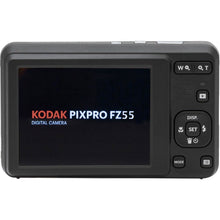 KODAK PIXPRO FZ55-BK 16MP CMOS Sensor Digital Camera 5X Optical Zoom 28mm Wide Angle 1080P Full HD Video 2.7