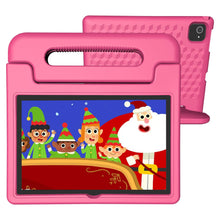 YACXBTK Tablet for Kids Age 3-12 10.1 inch Android 14 6000mAh 8GB RAM+64GB ROM(Expandable to 1TB Kids Tablet WiFi6 Google Kids Space Parental Control 1280 * 800 HD Screen (Pink)