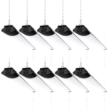 Barrina BS84 LED Shop Lights for Workshop 4FT, 84W, 10000LM, 5000K Utility Shop Lights, Pull Chain ON/Off, Hanging or Flush Mount, ETL, 10 Packs