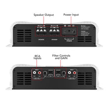 Taramps DS 2000x4 2 Ohms 2000 Watts RMS 4-Channel 500x4 Watts RMS, Class D Full Range, Crossover High / Low Pass Fixed Bridgedable Car Audio Amplifier