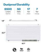 Sunco 2x4 LED Flat Panel Light Drop Ceiling Office Shop Commercial Warehouse Fixture, 6500 Lumens, Selectable Features, 30W/40W/50W, 4000K/5000K/6000K, Dimmable (0-10V), Dustproof ETL 2 Pack.