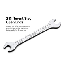 Capri Tools Super-Thin Open End Wrench Set with Wrench Rack, SAE, 1/4 to 1-1/4 in., 8-Piece