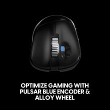 Pulsar Gaming Gears Xlite v4 ES Wireless Gaming Mouse – Ergonomic, Optical Switch, 32000 DPI, 750 IPS, XS-1 Sensor, OLED Display, Driverless, 8k Dongle Included (Medium, Black)