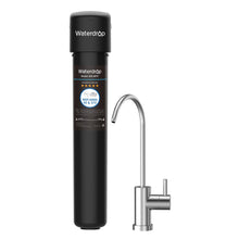 Waterdrop 17UB 3 Years Under Sink Water Filter, Under Sink Water Filtration System, NSF/ANSI 42 Certified, Reduces PFAS, PFOA/PFOS, Lead, Under Sink Water Filter with Faucet, 24K Gallons