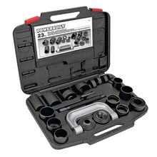 Powerbuilt Ball and U Joint Service Set, 23 Piece Tool Kit, Remove and Install Ball Joints, Receiving Tube, Adapters, Sockets - 648617