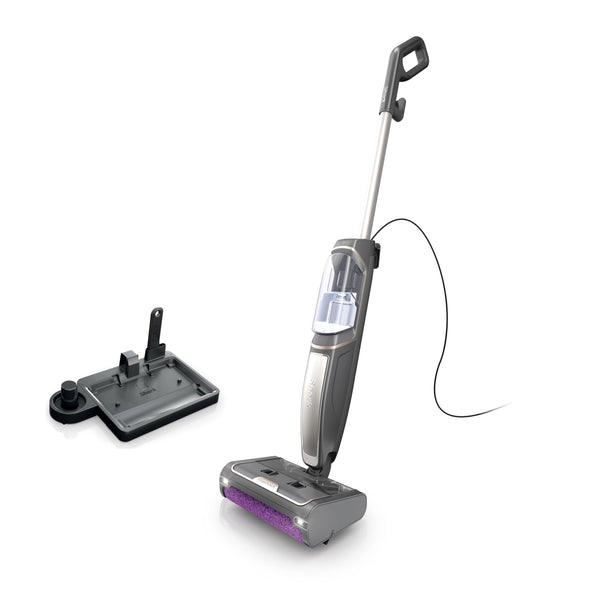 Shark Steam Pickup 3-in-1 Steam Mop Picks Up Debris, Deep Scrubs, & Steam Sanitizes - All At Once, Lightweight Steam Cleaner for Home with Sealed Hard Floors like Hardwood, Tile & Laminate, SD201